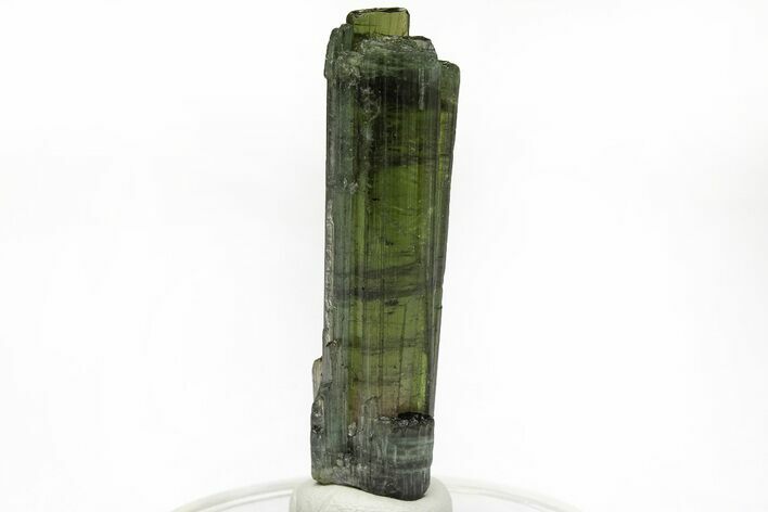 Gemmy, Green Elbaite Tourmaline - Cruzeiro Mine, Brazil #217577